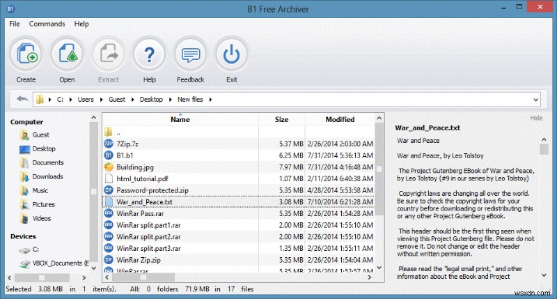 RAR फाइलें खोलने के लिए बेहतरीन RAR फाइल एक्सट्रैक्टर सॉफ्टवेयर