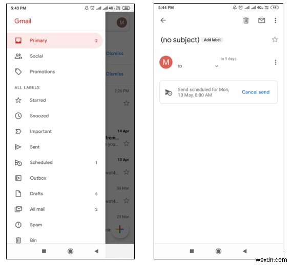 मैं Gmail पर अपना ईमेल कैसे शेड्यूल कर सकता हूं