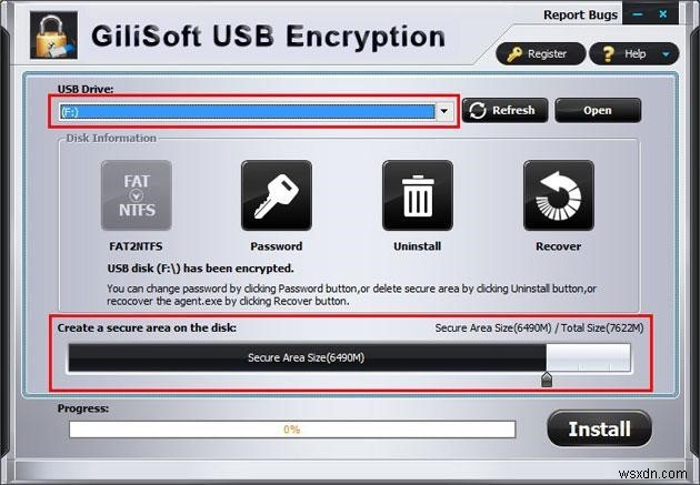 पासवर्ड सर्वश्रेष्ठ USB लॉक सॉफ़्टवेयर के साथ फ्लैश ड्राइव को सुरक्षित रखें