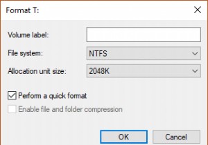 कैसे पता करें कि आपकी ड्राइव के लिए किस आवंटन इकाई का आकार काम करता है