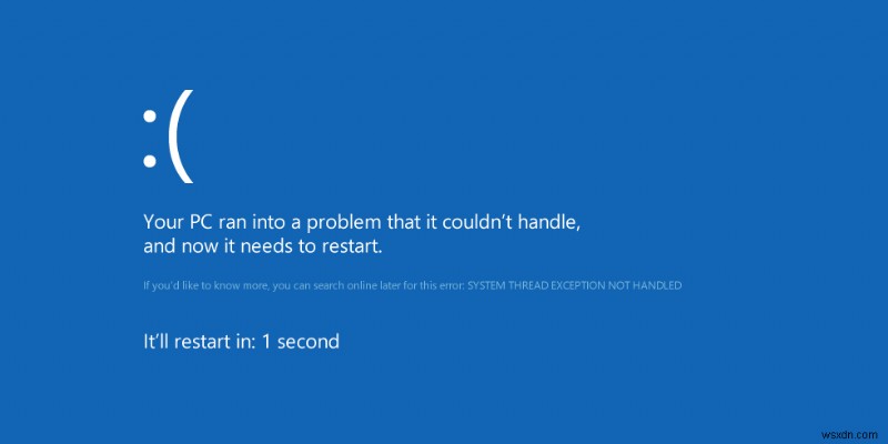 Windows 8 में ब्लू स्क्रीन ऑफ डेथ (BSoD) त्रुटियों को ठीक करें