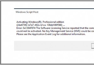 Windows 10 सक्रियण त्रुटि को कैसे ठीक करें:0xc00f074