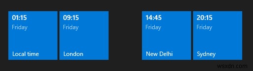Windows 10 टास्कबार पर एक से अधिक घड़ियां कैसे दिखाएं?