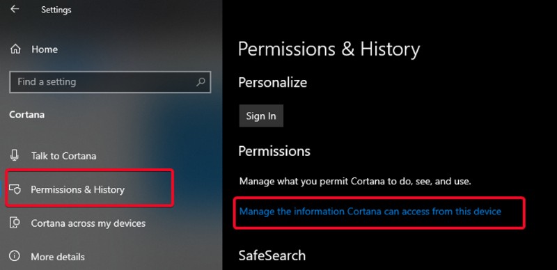 Cortana रिकॉर्डिंग को कैसे डिलीट करें और Cortana को अपनी आवाज रिकॉर्ड करने से कैसे अक्षम करें