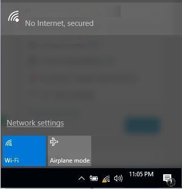 Windows 10 पर  कोई इंटरनेट सुरक्षित नहीं  त्रुटि को कैसे ठीक करें?