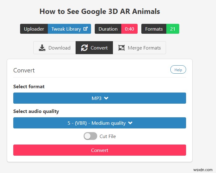 2022 में WAV कन्वर्टर्स के लिए शीर्ष 3 YouTube