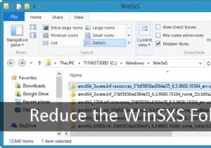 Windows 10 में जगह खाली करने के लिए WinSxS क्लीनअप कैसे करें