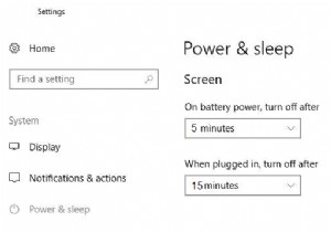 Windows 10 में स्क्रीन को स्वचालित रूप से कैसे बंद करें?
