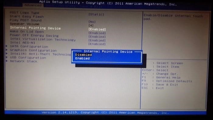 Windows लैपटॉप टचपैड काम नहीं कर रहा है:फिक्स्ड