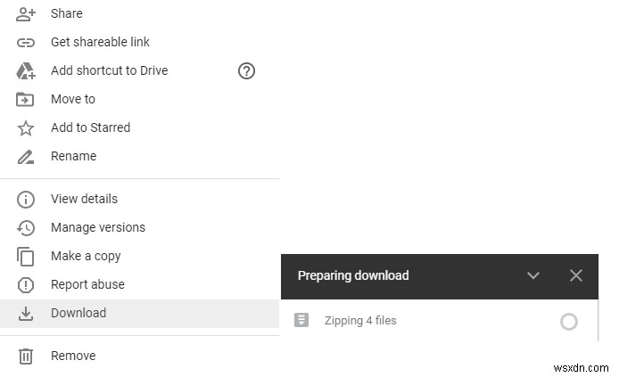 Google ड्राइव में फ़ाइलों को कैसे स्थानांतरित करें और इसे दूसरे खाते में स्थानांतरित करें?