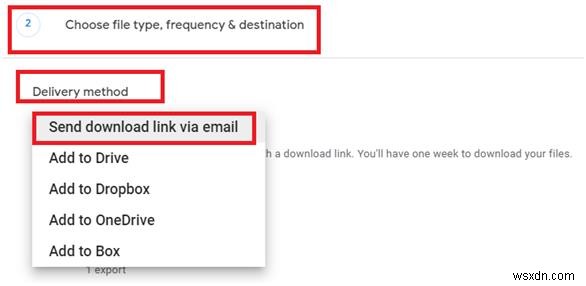 Google Takeout का उपयोग करके Gmail MBOX डेटा कैसे डाउनलोड करें