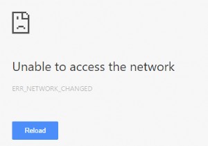 ERR_NETWORK_CHANGED Chrome त्रुटि को कैसे हल करें