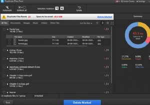 डुप्लिकेट फ़ाइलों को स्थायी रूप से हटाने से पहले कैसे क्रमबद्ध और पूर्वावलोकन करें?