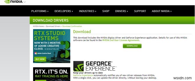 एनवीडिया GeForce RTX 3080 ड्राइवर कैसे डाउनलोड करें