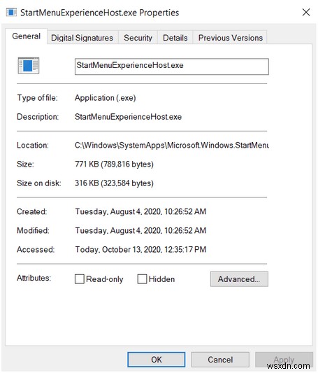 Windows 10 में StartMenuExperienceHost.exe क्या है और इसे कैसे अक्षम करें?