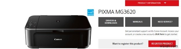 Canon PIXMA MG3620 ड्राइवर कैसे डाउनलोड करें?