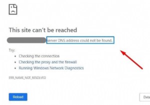 Google Chrome पर सर्वर DNS एड्रेस को कैसे ठीक किया जा सकता है इसे कैसे ठीक करें
