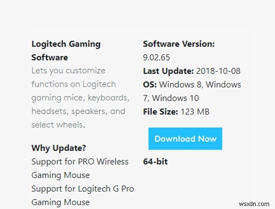 Logitech गेमिंग सॉफ्टवेयर कैसे डाउनलोड करें