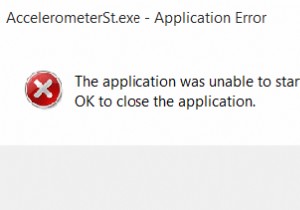 Windows 10 PC पर AccelerometerSt.exe त्रुटि को कैसे ठीक करें
