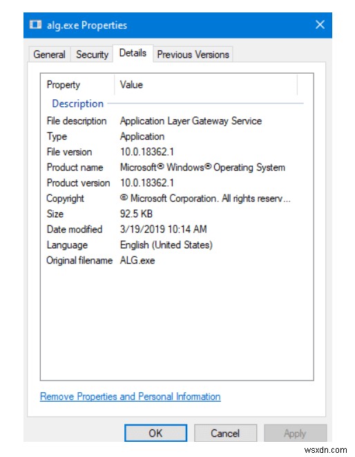 alg.exe Windows प्रक्रिया क्या है और मैं alg.exe उच्च CPU उपयोग को कैसे ठीक करूं