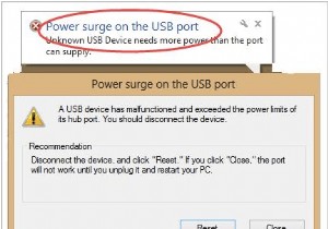 ठीक किया गया:USB पोर्ट त्रुटि पर पावर सर्ज (Windows 10, 8 और 7)