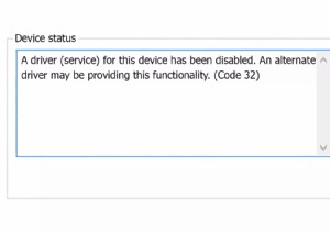 4 तरीके:Windows 10 पर ड्राइवर त्रुटि कोड 32 को कैसे ठीक करें
