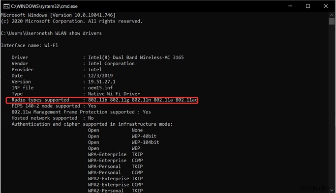 फिक्स:5GHz कंप्यूटर पर दिखाई नहीं दे रहा