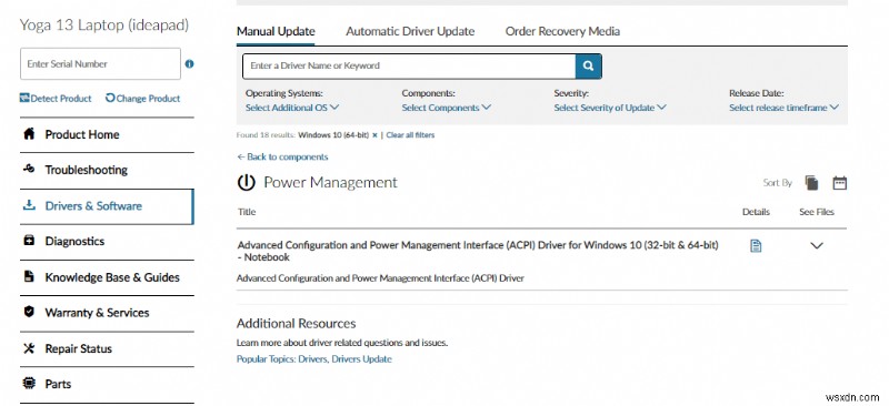 Windows 10 में Lenovo Power Management ड्राइवर्स को कैसे अपडेट करें?