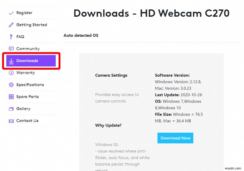 Logitech HD वेबकैम C270 ड्राइवर कैसे डाउनलोड और इंस्टॉल करें