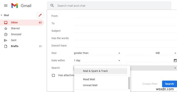 क्या करें यदि Gmail संदेश गुम हैं?