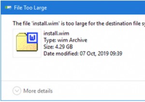 मैंने विंडोज 10 पर  फ़ाइल बहुत बड़ी है  त्रुटि को कैसे ठीक किया