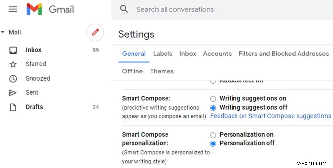 Gmail की स्मार्ट सुविधाओं को कैसे अक्षम करें और ट्रैकिंग को रोकें?