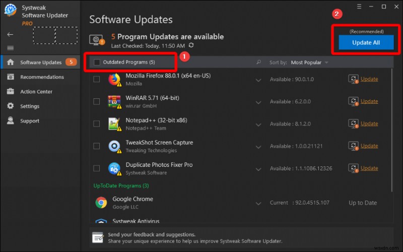 Windows PC पर सॉफ़्टवेयर अपडेट की जांच कैसे करें?