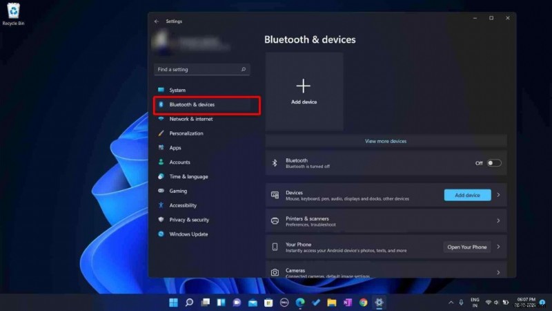 Windows 11 पर ब्लूटूथ कैसे इनेबल करें