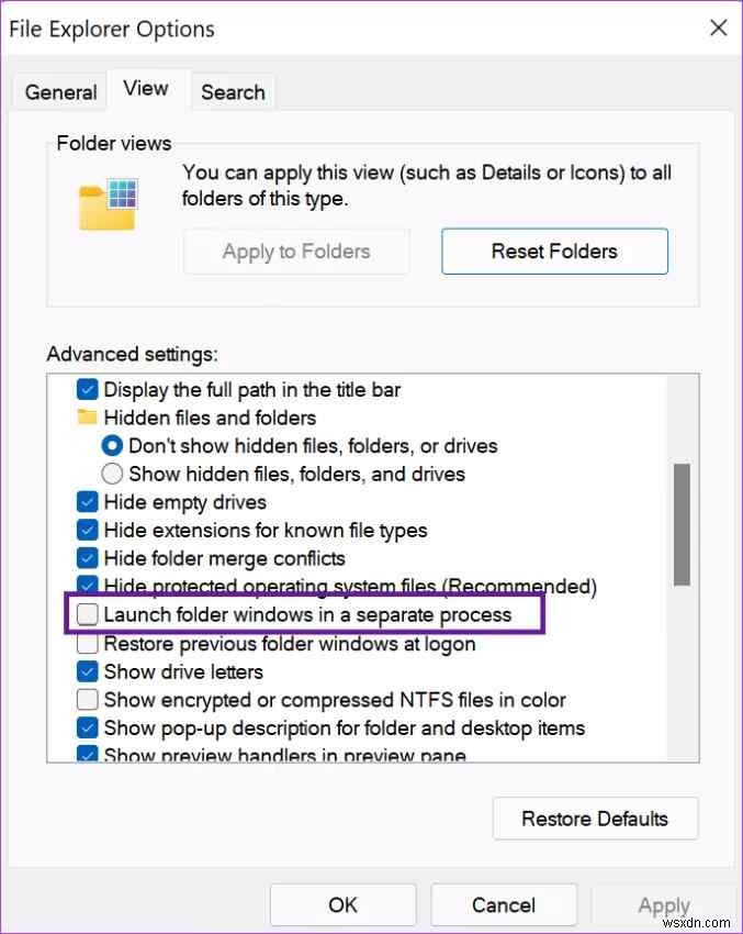 विंडोज 11 पर फाइल एक्सप्लोरर मेमोरी लीक को कैसे ठीक करें