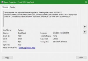 Windows 11 पर इवेंट आईडी 1001 त्रुटि को कैसे ठीक करें