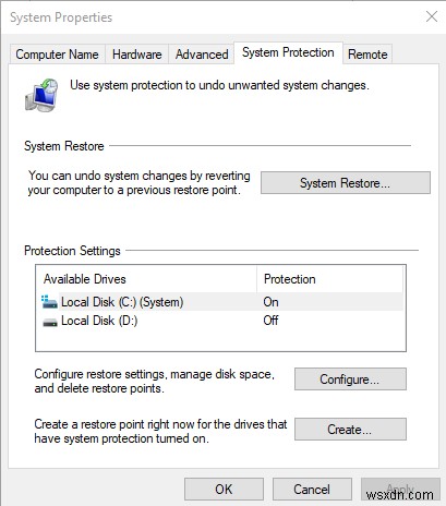 Windows 10 में रिस्टोर प्वाइंट की समस्याओं को कैसे ठीक करें?