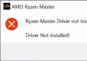 Ryzen मास्टर ड्राइवर ठीक से इंस्टॉल नहीं होने को कैसे ठीक करें (2022)