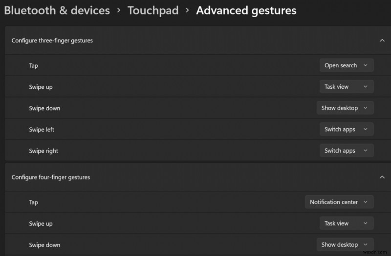 Windows 11 में Touchpad Gestures को कैसे Customize करें
