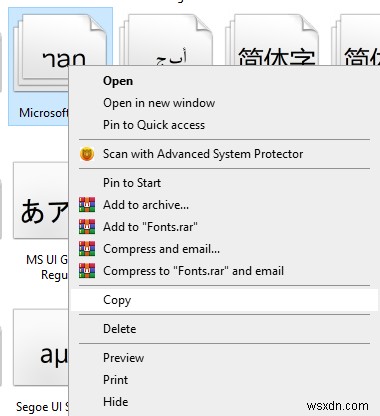 Windows PC में अपने फ़ॉन्ट कैसे प्रबंधित करें