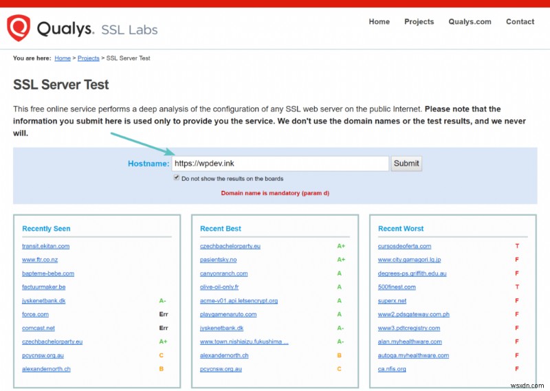 Chrome पर ERR_SSL_VERSION_OR_CIPHER_MISMATCH कैसे ठीक करें