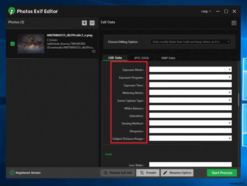 Windows 11/10 PC पर Exif Editor का उपयोग करने के लाभ