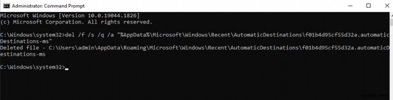 Windows 10 में क्विक एक्सेस पिन किए गए फोल्डर को कैसे रीसेट करें