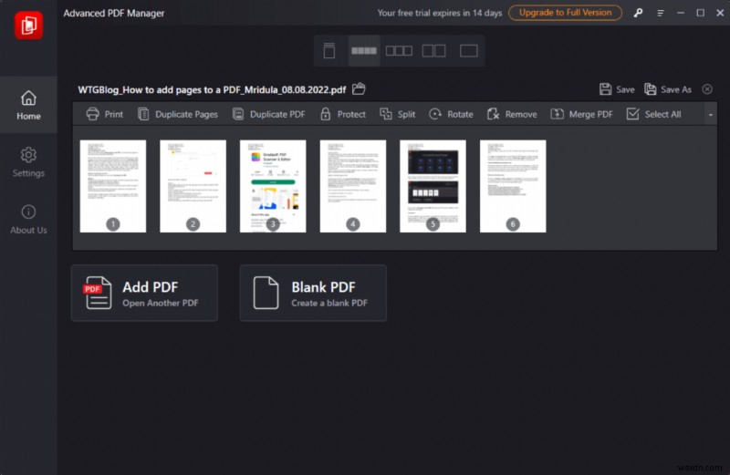 PDF में पेज कैसे जोड़ें