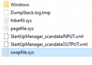Windows  Swapfile.sys क्या है, और क्या इसे हटाया जा सकता है?