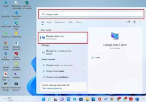 Windows 11 पर स्क्रीनसेवर कैसे बदलें