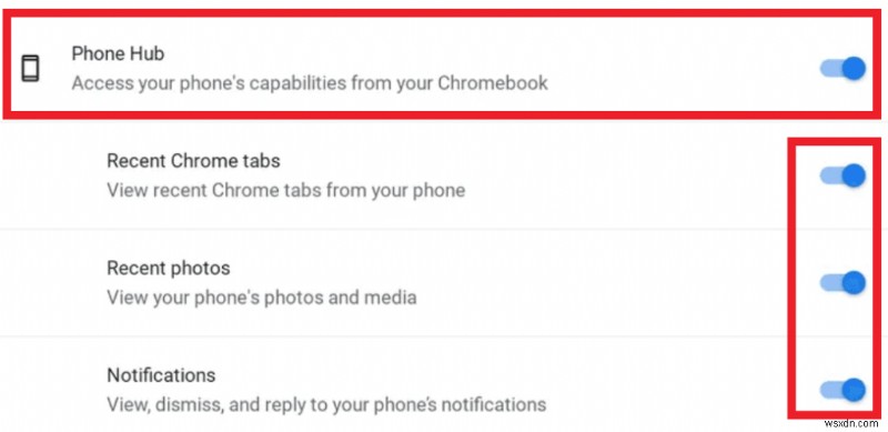 फ़ोन हब का उपयोग करके फ़ोन को Chromebook से कैसे कनेक्ट करें