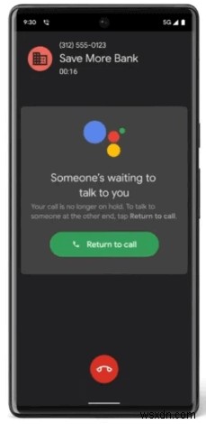 अपने Google Pixel फोन (2022) पर  होल्ड फॉर मी  फीचर का उपयोग कैसे करें