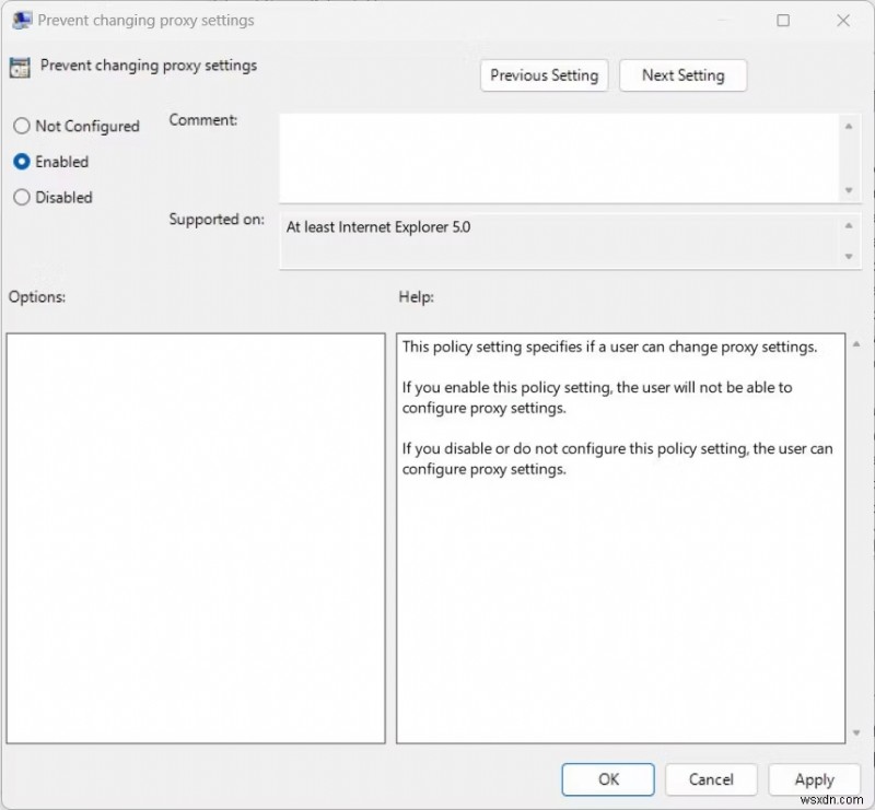 Windows 11 पर प्रॉक्सी सेटिंग्स को कैसे बंद या अक्षम करें