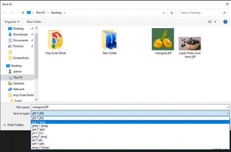 Windows PC पर JFIF फ़ाइल को JPG फ़ाइल में कैसे बदलें